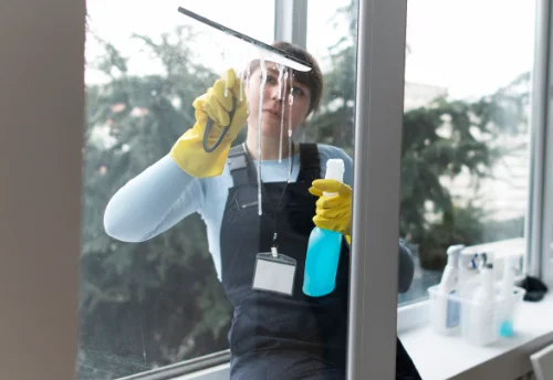 Nettoyage de vitres intérieures et extérieures à René